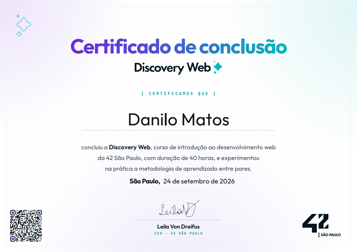 Primeira página do certificado 0075-2026
